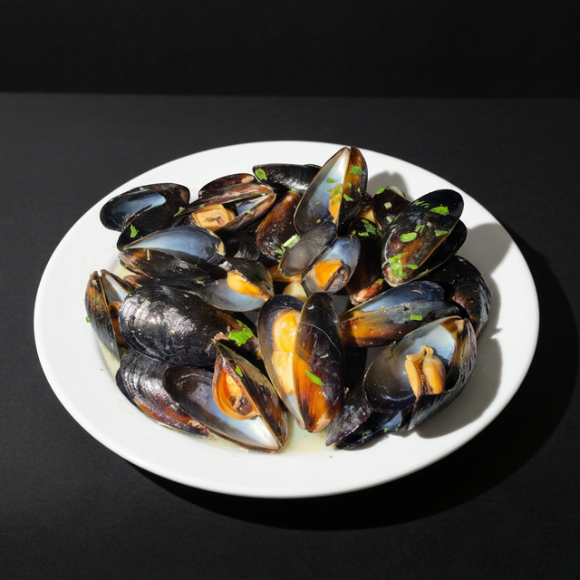 Mussels Marinara.