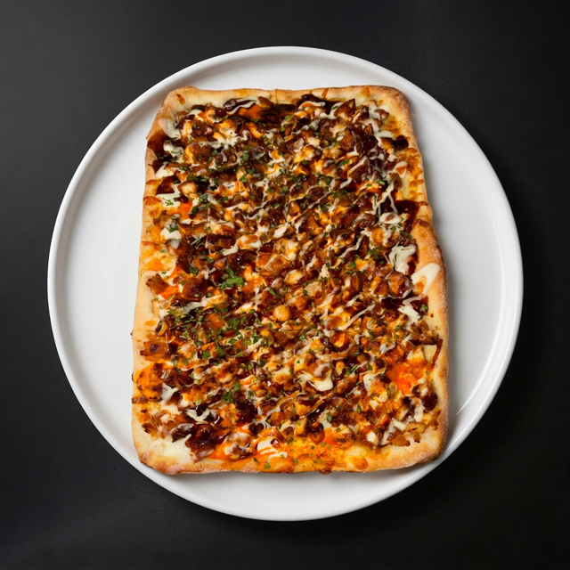 Crazy Chicken Pizza.